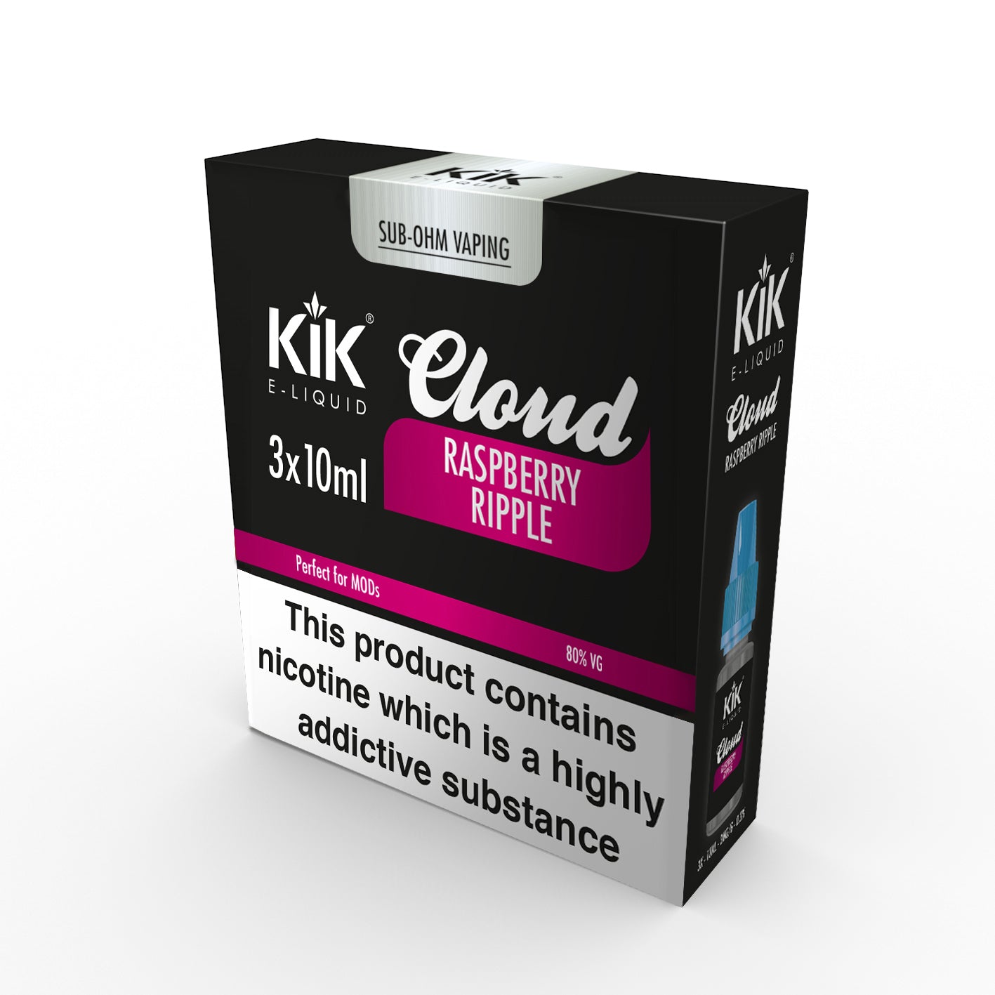 Raspberry Ripple VG 80% Vape Juice | KiK KiK E Liquids Raspberry Ripple VG 80% Vape Juice | KiK KiK E Liquids