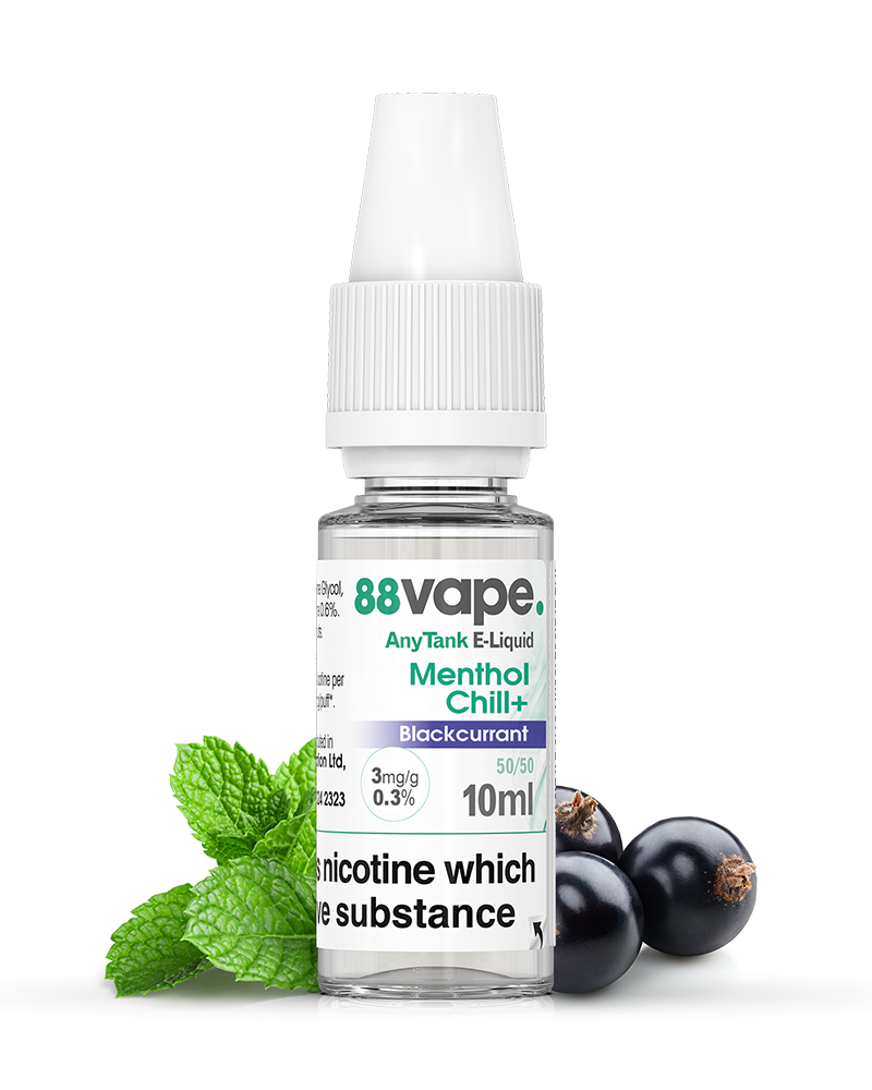 88Vape Menthol Chill+ Blackcurrant
