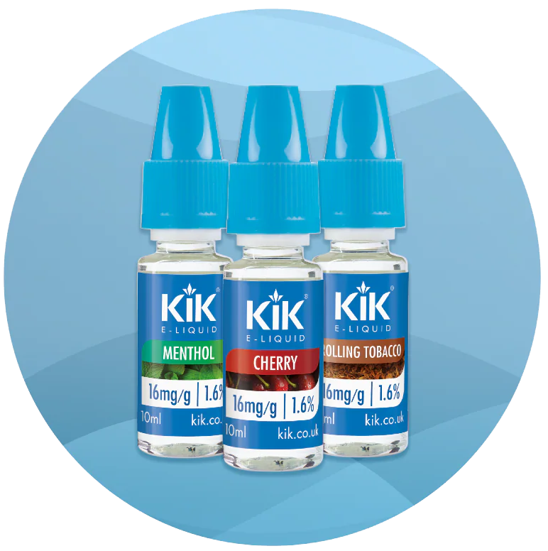 Electronic Cigarettes & E Cig Liquids | Free UK Delivery Over 15 KiK E Liquids Electronic Cigarettes & E Cig Liquids | Free UK Delivery Over 15 KiK E Liquids