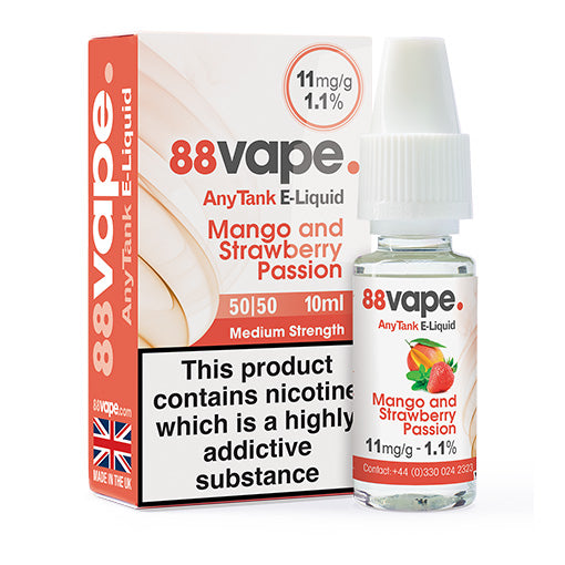 88Vape Mango & Strawberry Passion