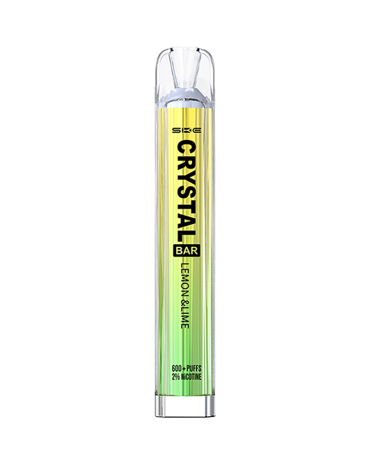 Crystal Bar Lemon & Lime Disposable