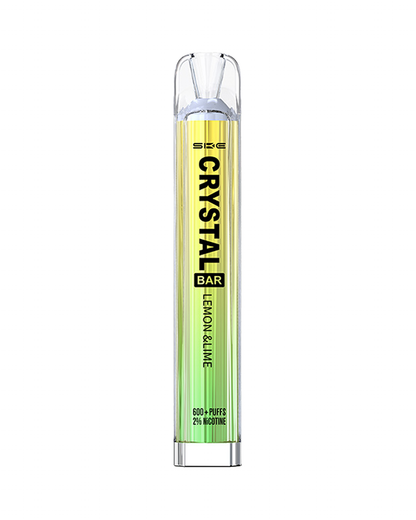 Crystal Bar Lemon & Lime Disposable