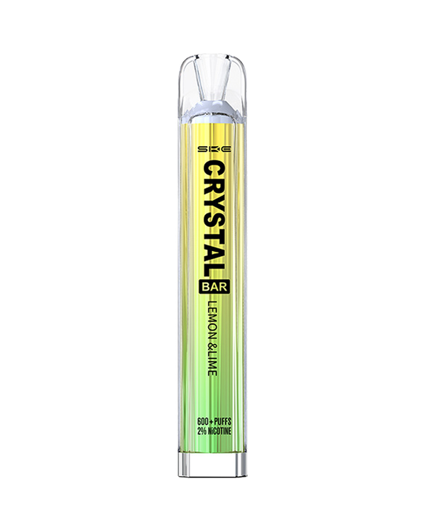 Crystal Bar Lemon & Lime Disposable