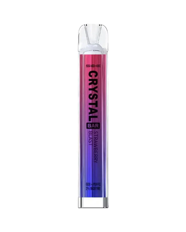 Crystal Bar Strawberry Blast Disposable