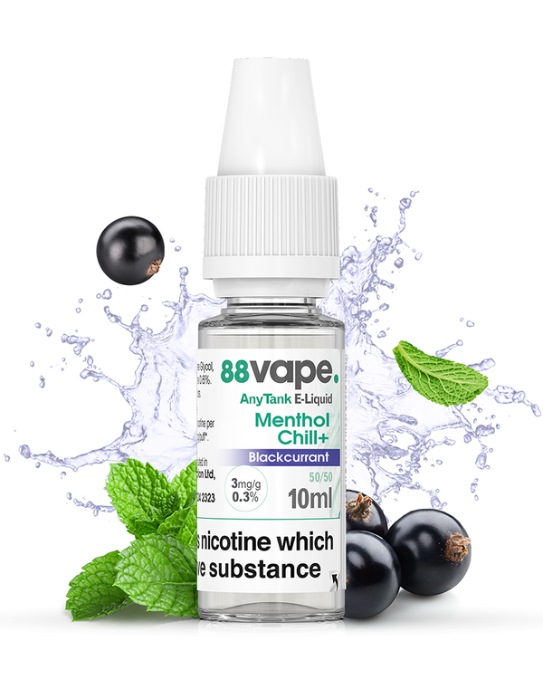 88Vape Menthol Chill+ Blackcurrant