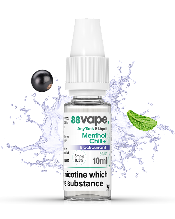 88Vape Menthol Chill+ Blackcurrant