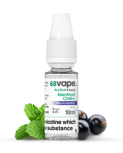 88Vape Menthol Chill+ Blackcurrant