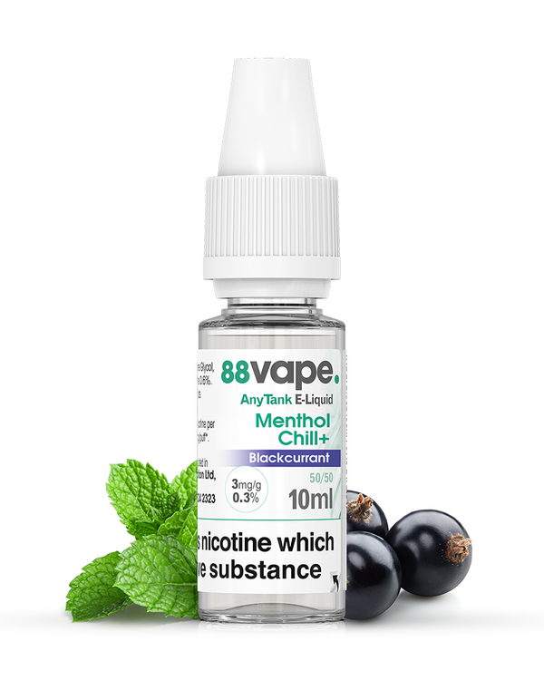 88Vape Menthol Chill+ Blackcurrant