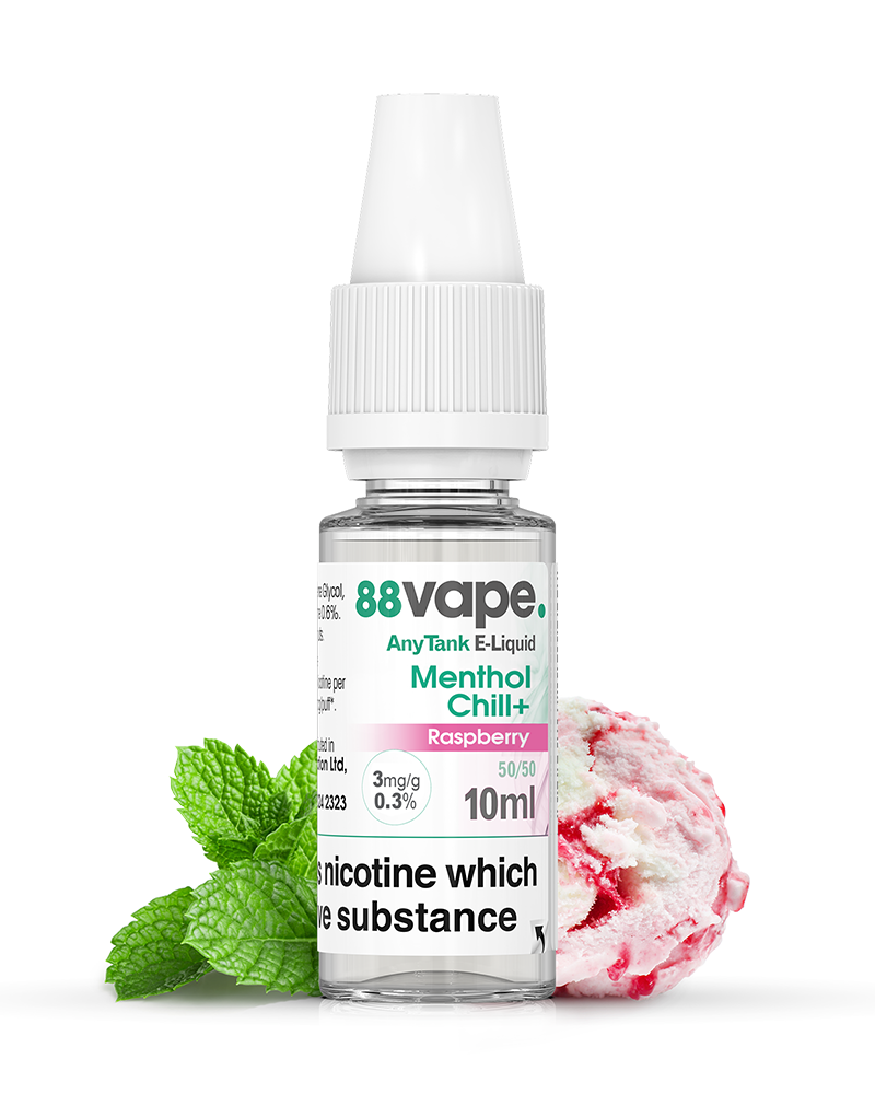 88Vape Menthol Chill+ Raspberry