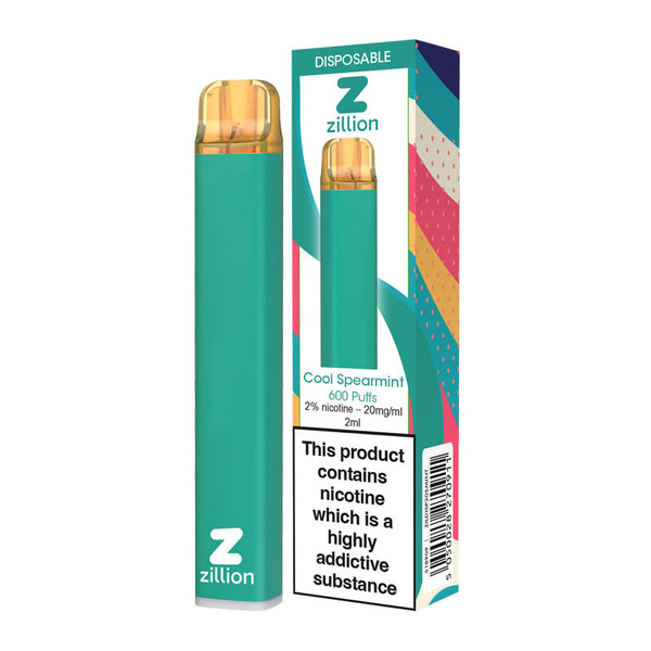 Zillion Cool Spearmint Disposable